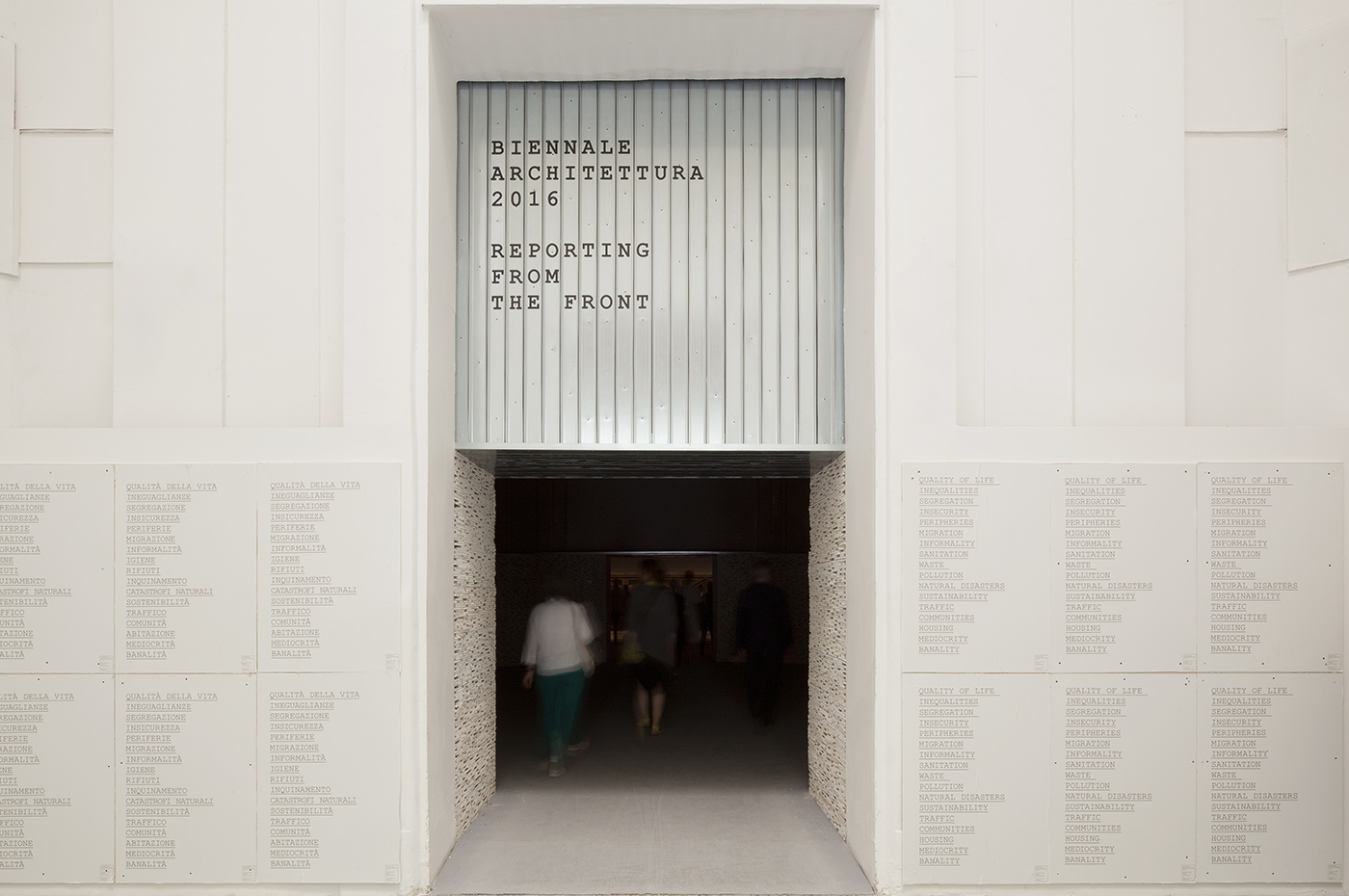 Italian Pavilion, Architecture Biennale, Venice, 2016